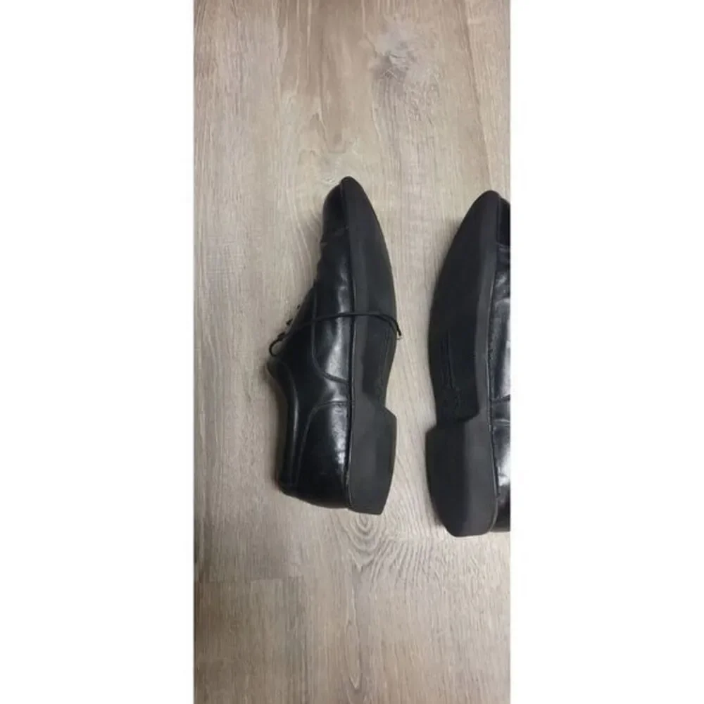 Rockport Men's M3038‎ Oxford Black Leather Round Toe Lace Up 9.5